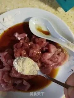 Make Bean bean noodle step 1