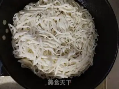 Make Bean bean noodle step 3