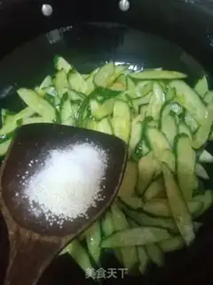 Make Clear the cucumber step 5
