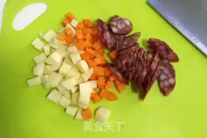 Make Weenie potatoes and sugar step 3