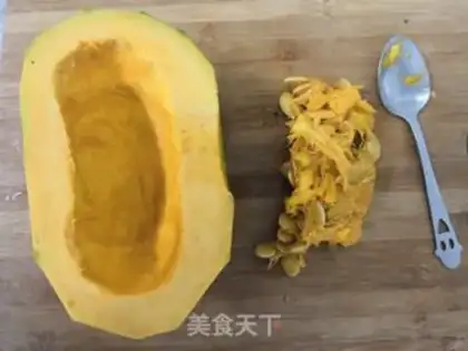 Make Milk pumpkin step 2