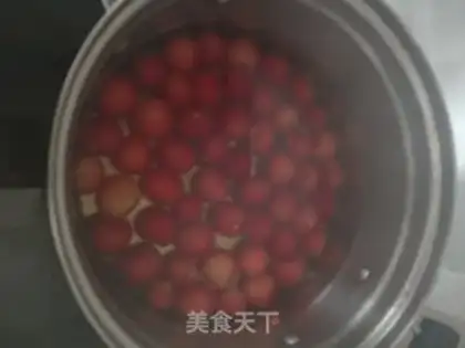 Make Cherry sugar step 3