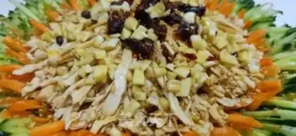Make Spicy chicken silk step 15