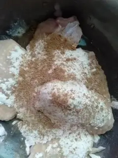 Make The salt chicken