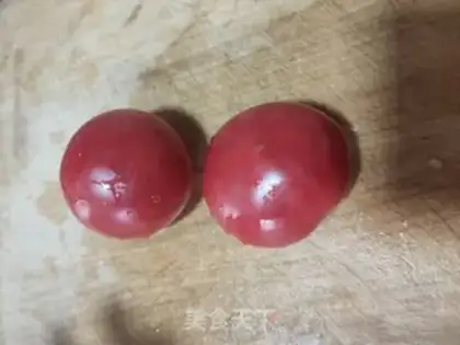 Make Tomato egg soup step 0