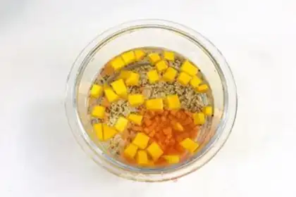 Make Porridge of quinoa pumpkin step 3