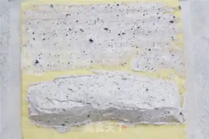 Make Salt cream cake rolls step 12