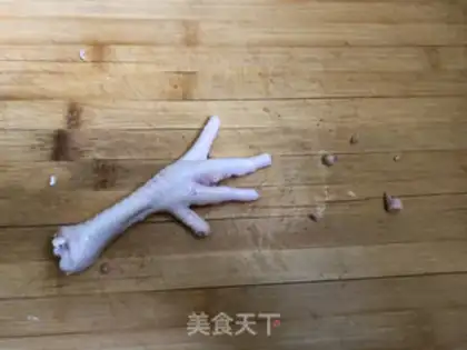 Make Porridge claws step 0