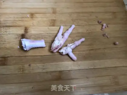 Make Porridge claws step 1