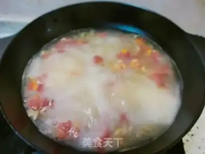 Make Tomato egg soup step 5