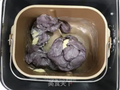 Make Black sesame rice bread step 1