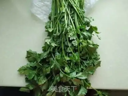 Make Celery dumplings step 0