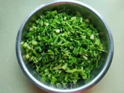 Make Celery dumplings step 4