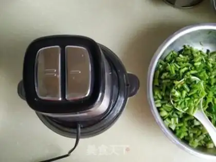 Make Celery dumplings step 6