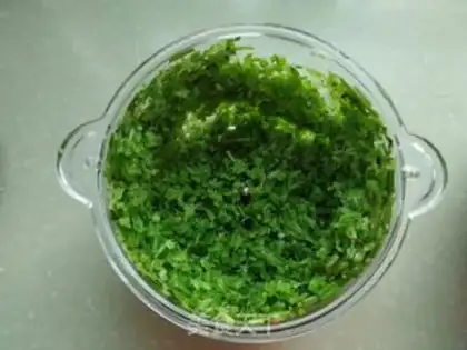 Make Celery dumplings step 7
