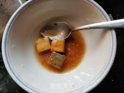 Make Mashed milk, sour potatoes step 1