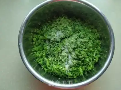 Make Celery dumplings step 8