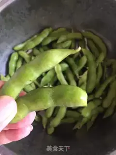 Make Salt-water beans step 2