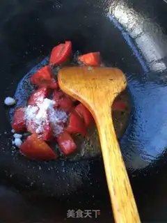 Make Tomato fried ridge step 5