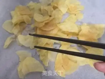 Make Homemade tablet chips step 12