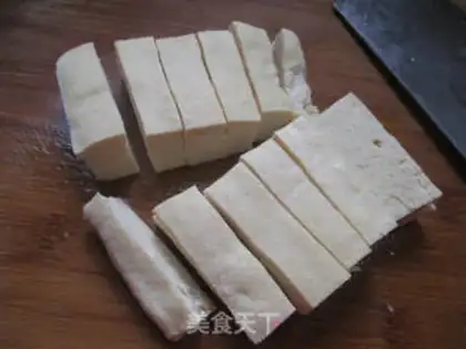 Make Frozen tofu step 2