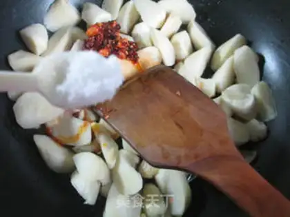 Make Spicy white step 7