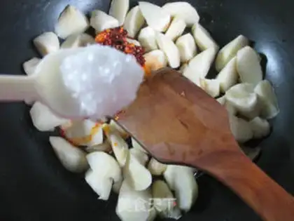Make Spicy white step 8