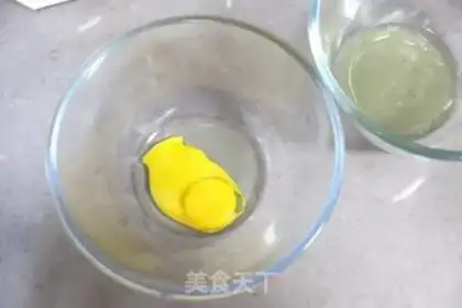 Make Chi Fung Cup cake step 1