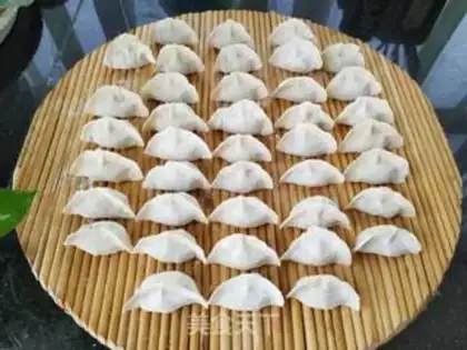 Make Celery dumplings step 23