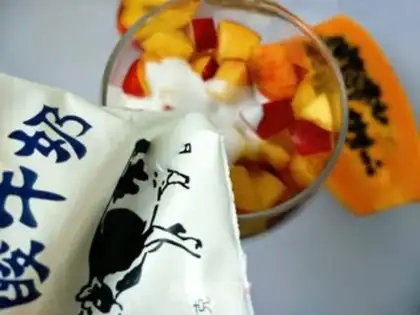Make Yogurt and fruit step 6