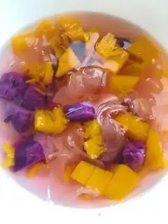 Make Pumpkin potato silver ear soup step 5