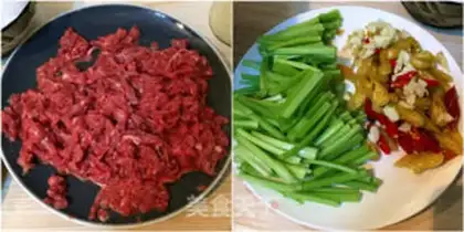 Make Pepper beef step 0