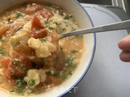 Make Western red soup step 10