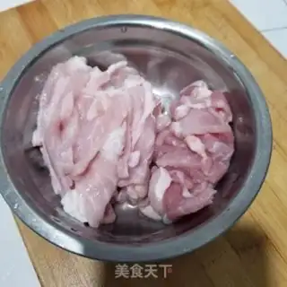 Make Fried meat step 1