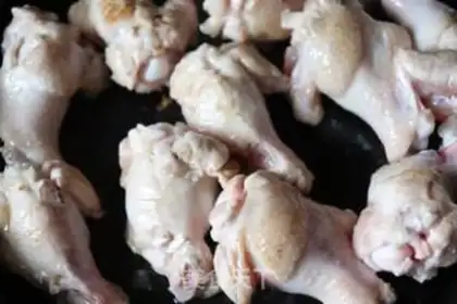 Make Cheese and lemon wings step 3
