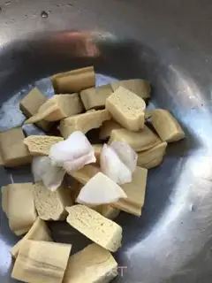 Make Almond sauce tofu step 4