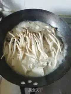 Make Tofu soup step 4