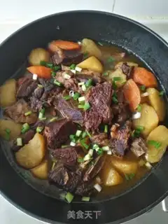Make Steakbones burn potatoes step 8