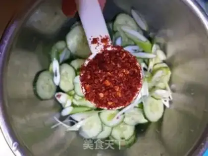 Make Cold cucumber step 2