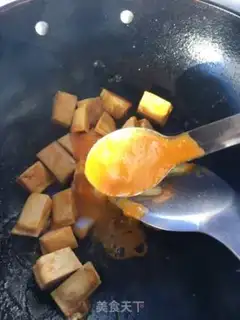 Make Almond sauce tofu step 9
