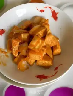 Make Almond sauce tofu step 11