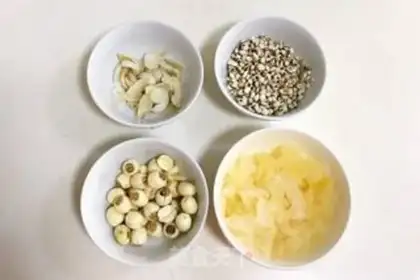 Make Five fruit soup step 1