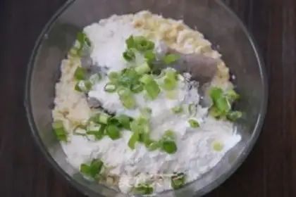 Make Shrimp veggie corn step 2