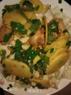 Make Potato-covered noodles step 11