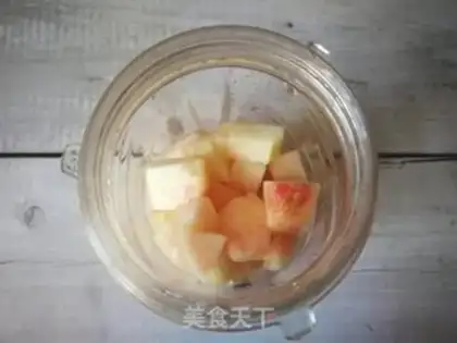 Make Peach fermentation step 2