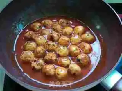 Make Cheese radish balls step 8