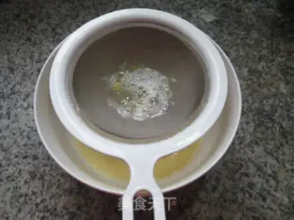 Make Black and sesame eggs step 5