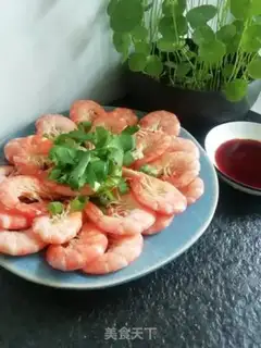 Make A boiled prawn step 3