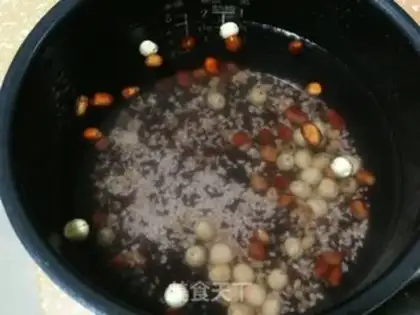 Make Black rice step 1