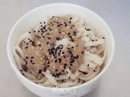 Make Quick sesame noodles step 8